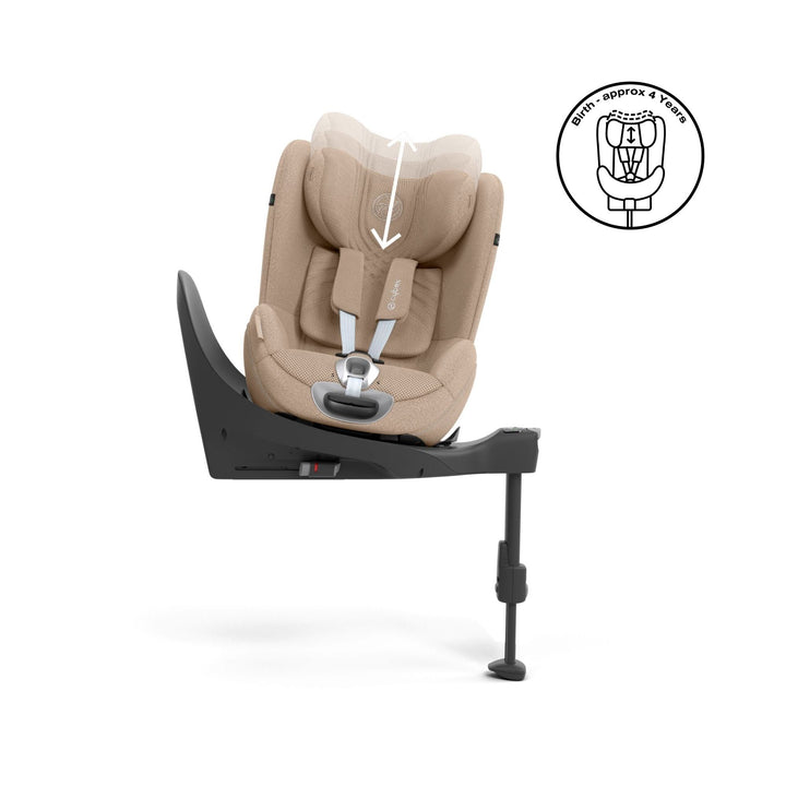 Cybex Sirona T i-Size Plus Car Seat - Cozy Beige