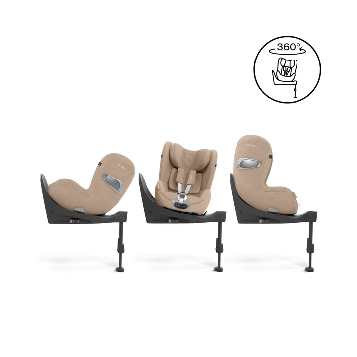 Cybex Sirona T i-Size Plus Car Seat - Cozy Beige
