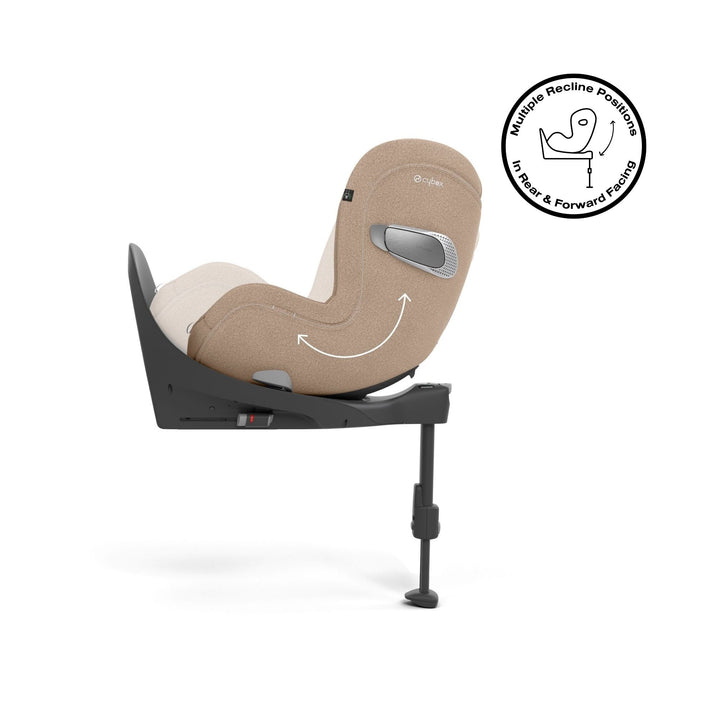 Cybex Sirona T i-Size Plus Car Seat - Cozy Beige