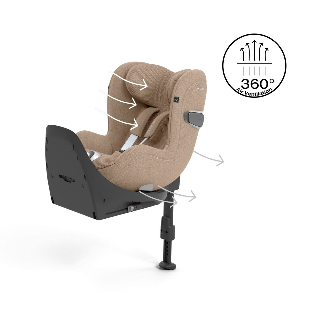 Cybex Sirona T i-Size Plus Car Seat - Cozy Beige