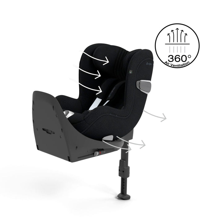 Cybex Sirona T i-Size Plus Car Seat - Sepia Black