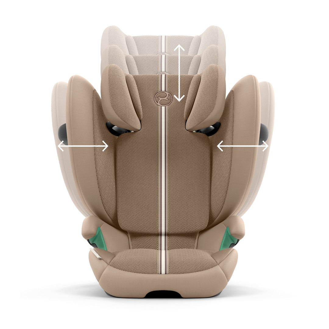 Cybex Solution G2 i-Size Plus Foldable Child Car Seat - Almond Beige