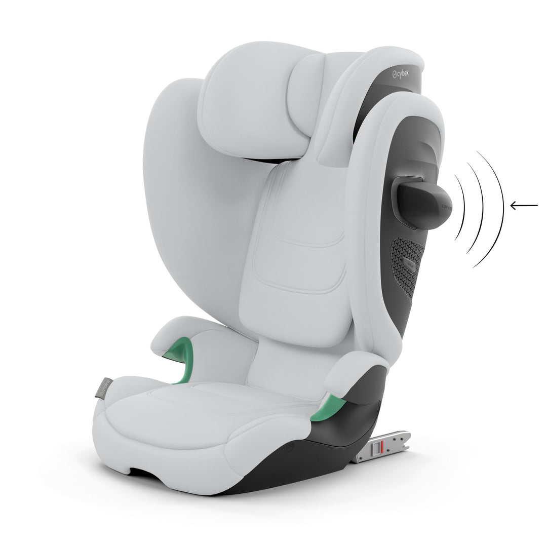 Cybex Solution G2 i-Size Foldable Child Car Seat - Fog Grey