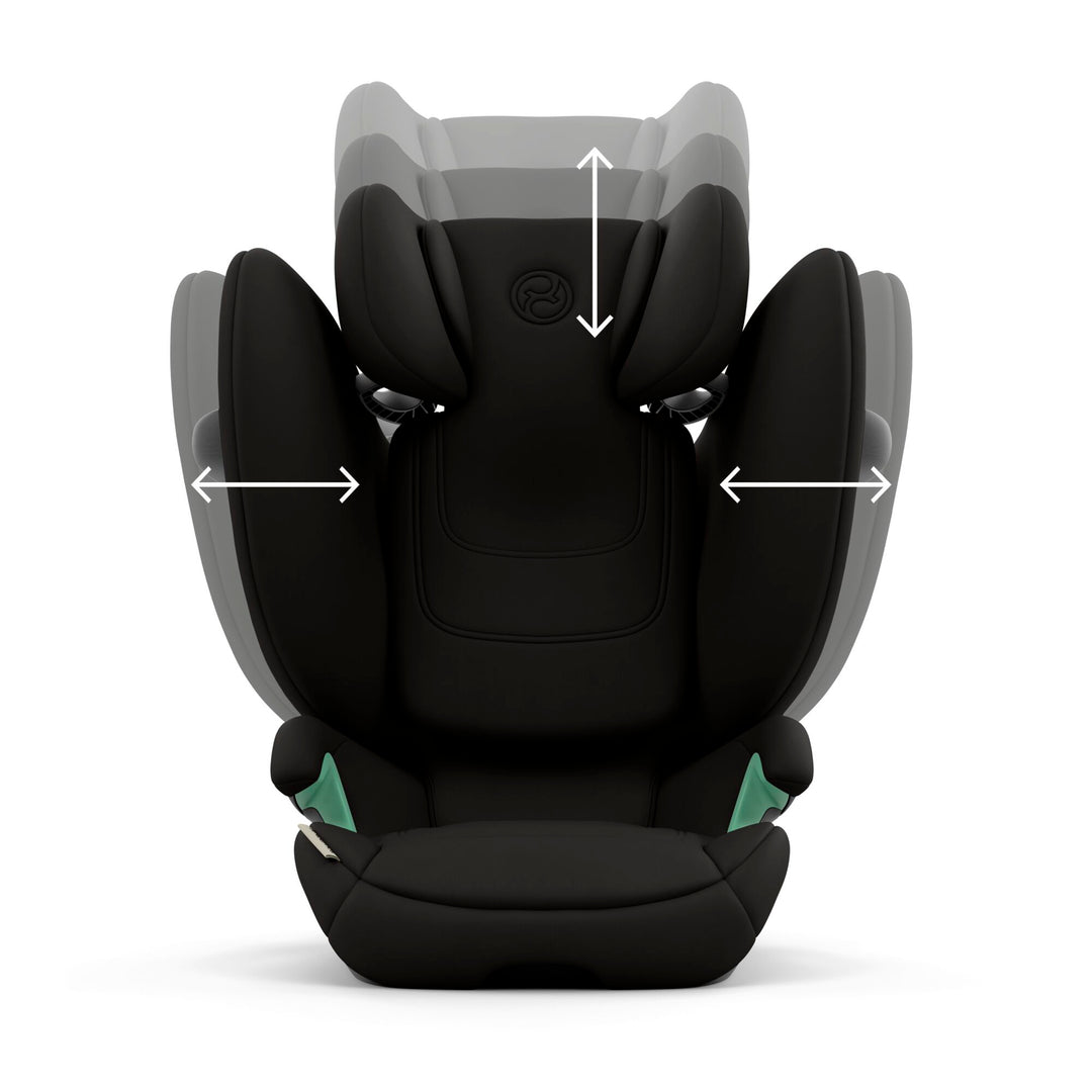 Cybex Solution G2 i-Size Foldable Child Car Seat - Magic Black
