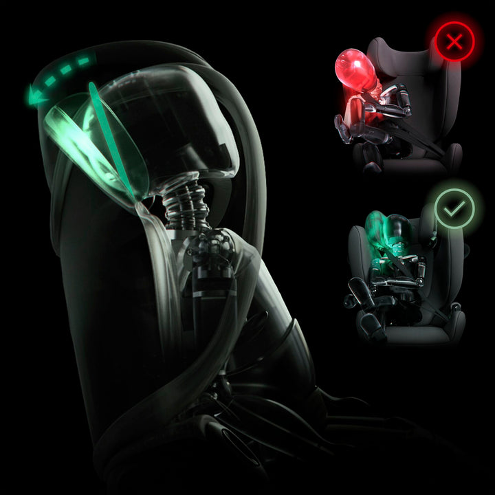 Cybex Solution G2 i-Size Foldable Child Car Seat - Magic Black