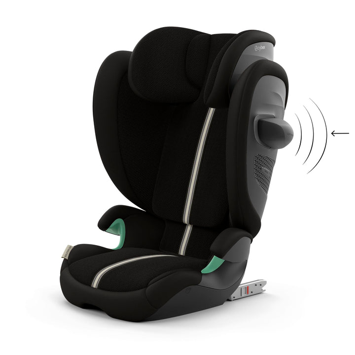 Cybex Solution G2 i-Size Plus Foldable Child Car Seat - Moon Black