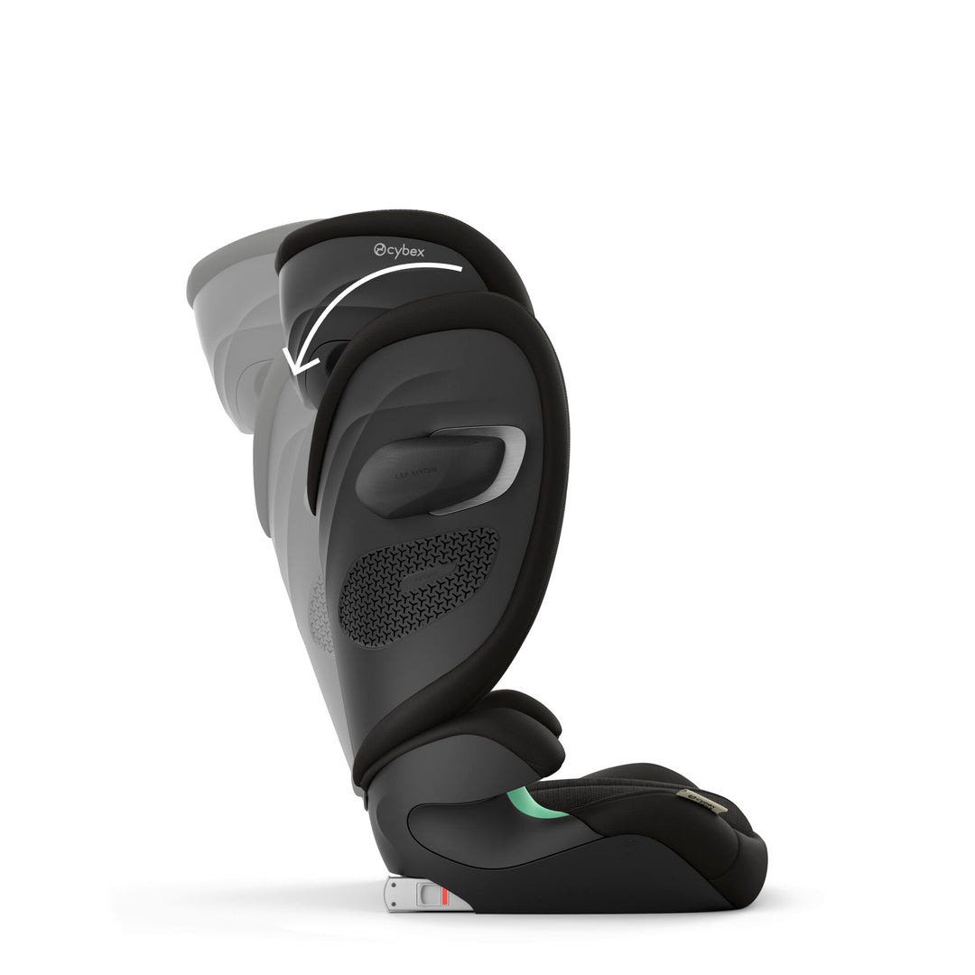 Cybex Solution G2 i-Size Plus Foldable Child Car Seat - Moon Black