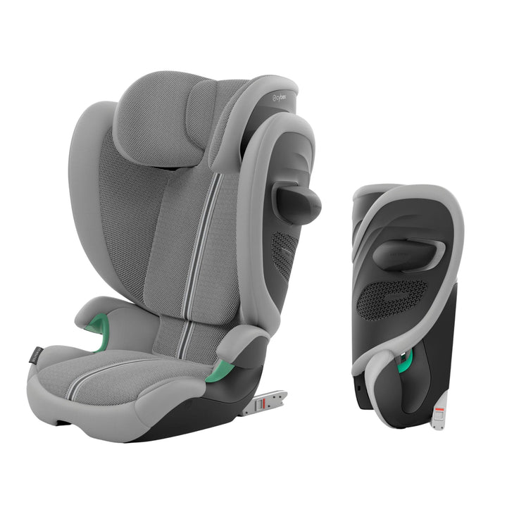 Cybex Solution G2 i-Size Plus Foldable Child Car Seat - Stone Grey