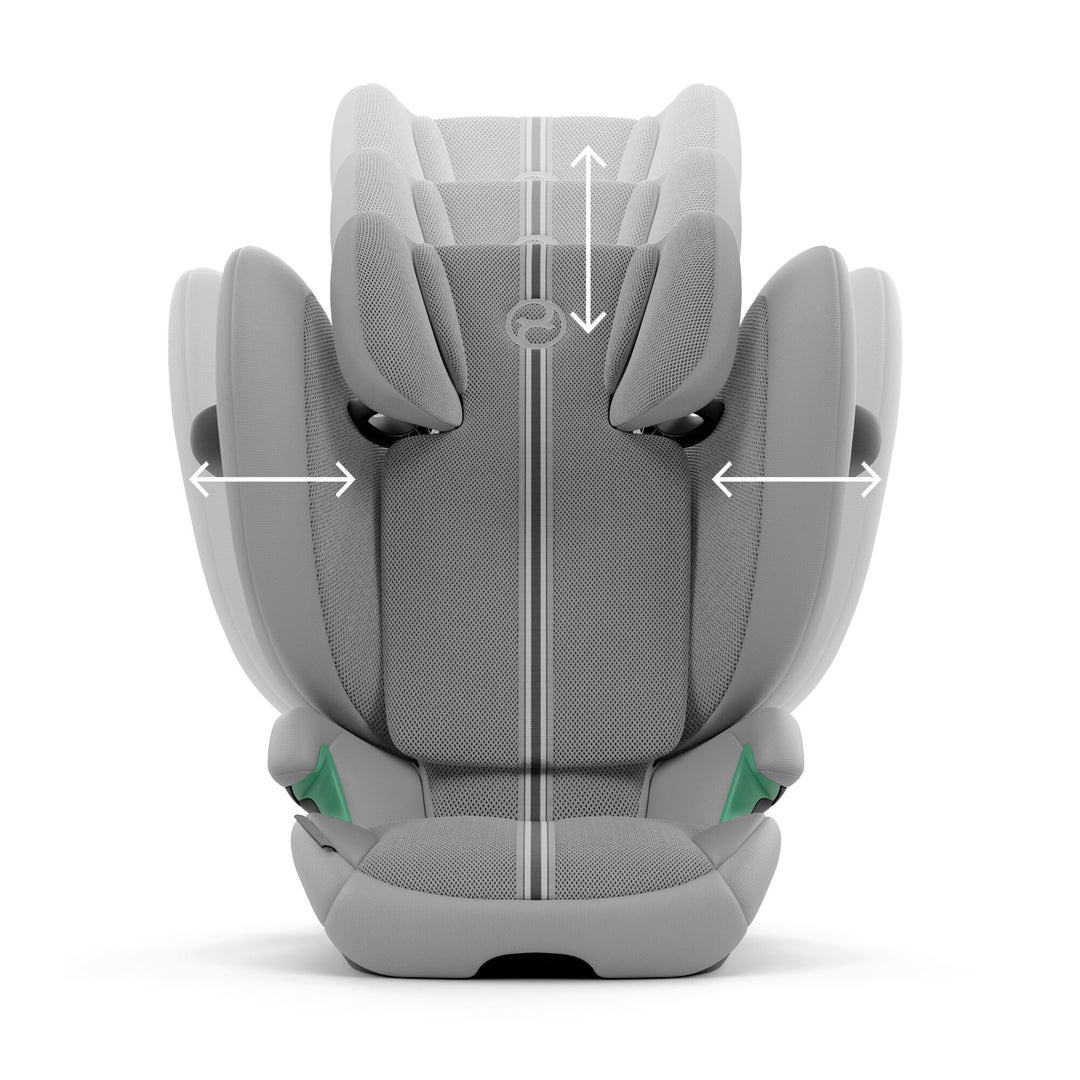 Cybex Solution G2 i-Size Plus Foldable Child Car Seat - Stone Grey