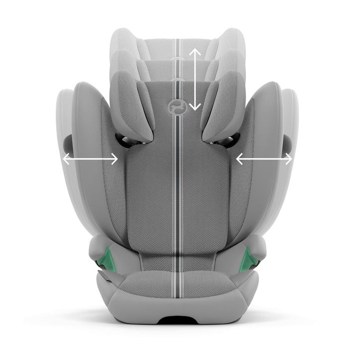 Cybex Solution G2 i-Size Plus Foldable Child Car Seat - Stone Grey
