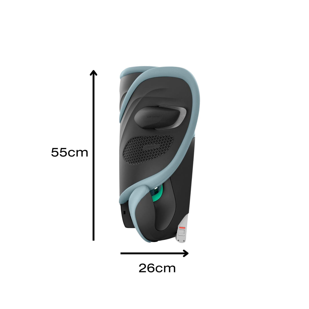 Cybex Solution G2 i-Size Plus Foldable Child Car Seat - Stormy Blue