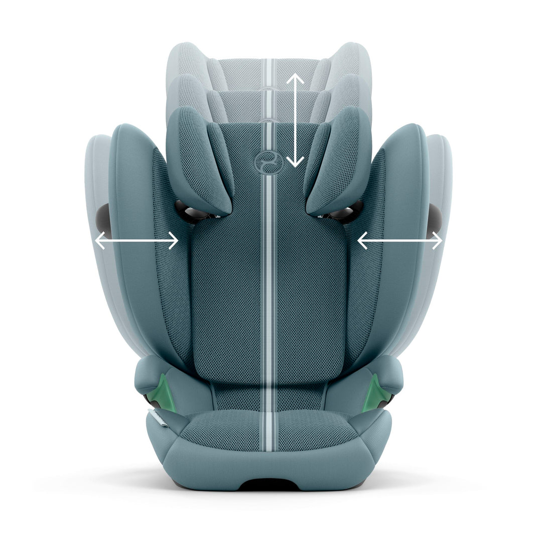 Cybex Solution G2 i-Size Plus Foldable Child Car Seat - Stormy Blue