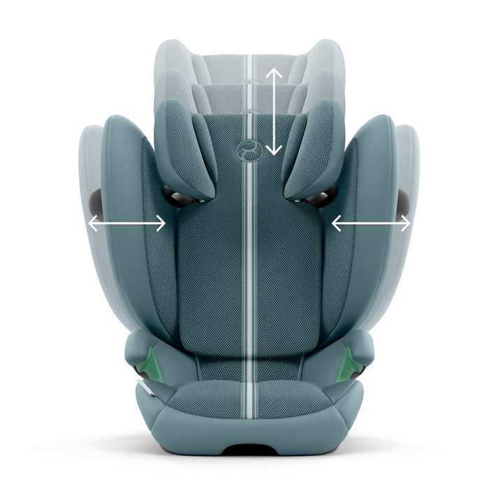 Cybex Solution G2 i-Size Plus Foldable Child Car Seat - Stormy Blue