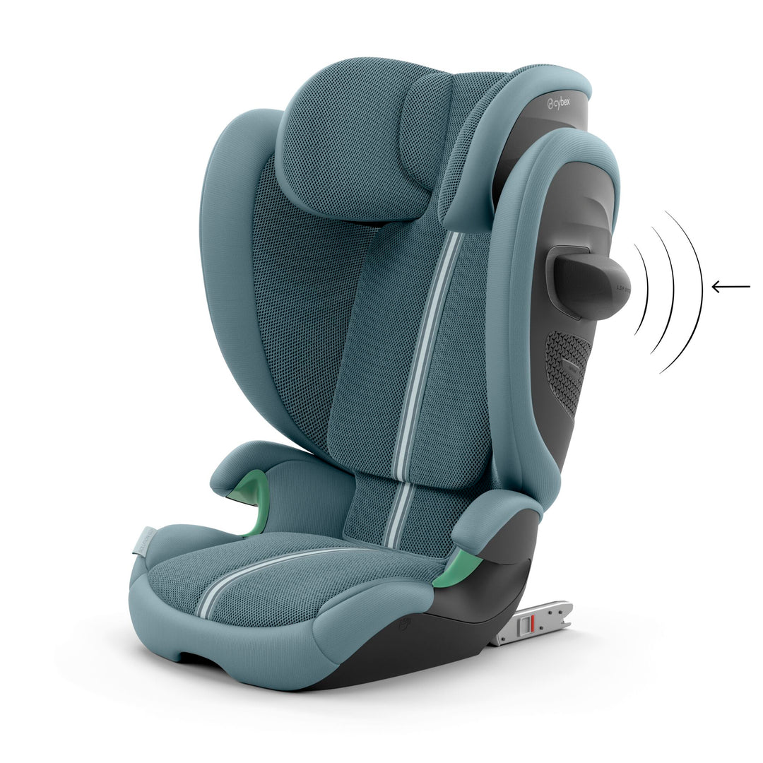 Cybex Solution G2 i-Size Plus Foldable Child Car Seat - Stormy Blue