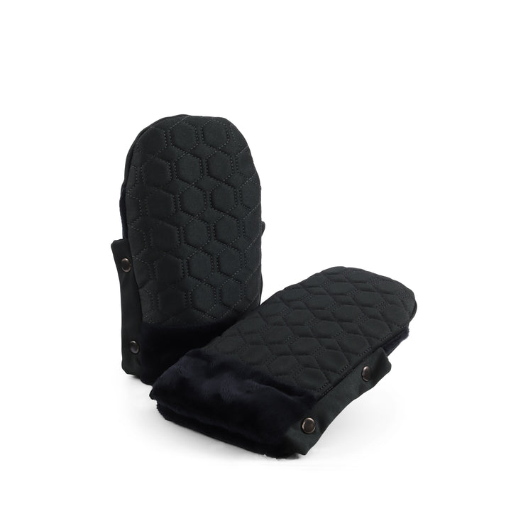 egg 3 Handmuffs - Black Olive