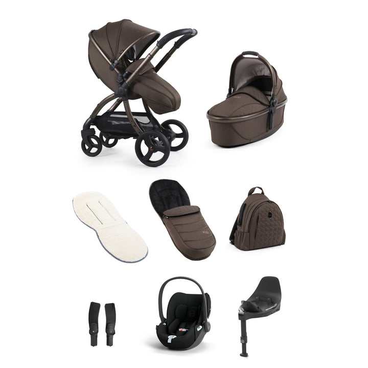 egg3 Cybex Cloud T Bundle - Chocolate Velvet