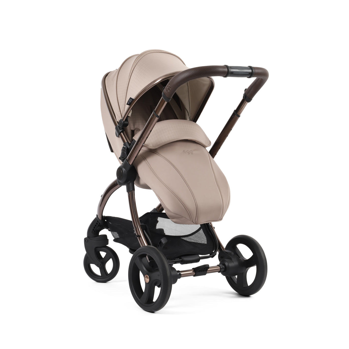 egg3 Stroller - Special Edition Houndstooth Almond