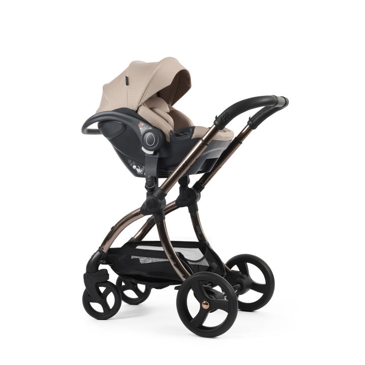egg3 Stroller Luxury Bundle - Houndstooth Almond