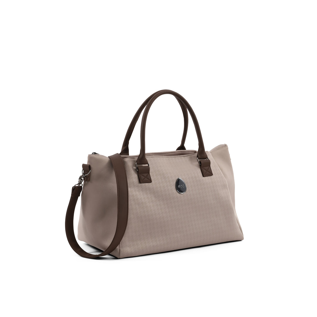 egg 3 Overnight Bag - Houndstooth Almond