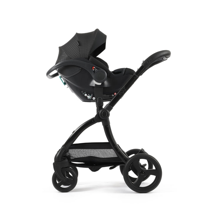 egg3 Stroller Luxury Bundle - Houndstooth Black