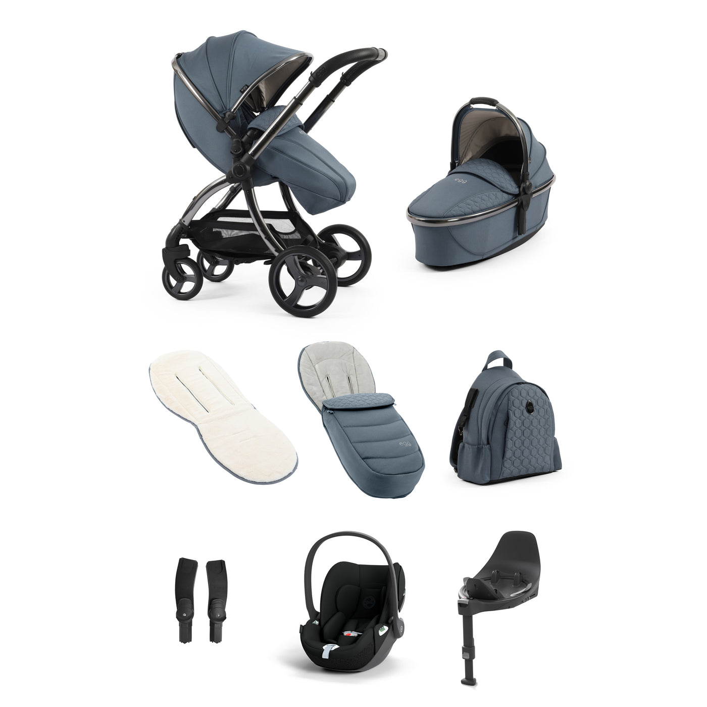 egg3 Cybex Cloud T Bundle - Topaz