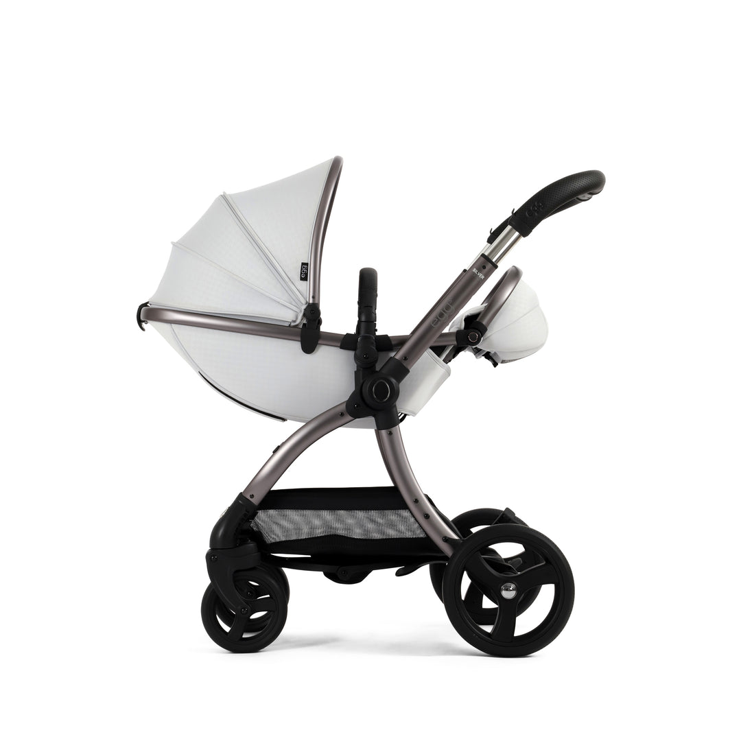egg3 Maxi-Cosi Pebble 360 Pro Bundle - Special Edition Houndstooth Silver