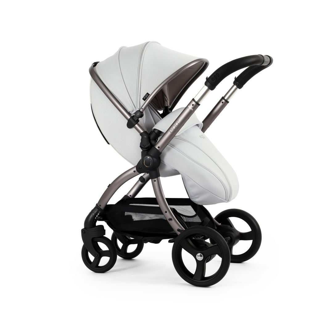 egg3 Maxi-Cosi Pebble 360 Pro Bundle - Special Edition Houndstooth Silver