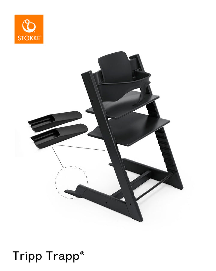 Stokke Tripp Trapp Chair & Baby Set - Oak Black