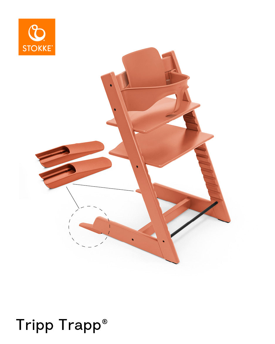 Stokke Tripp Trapp Chair & Baby Set - Terracotta