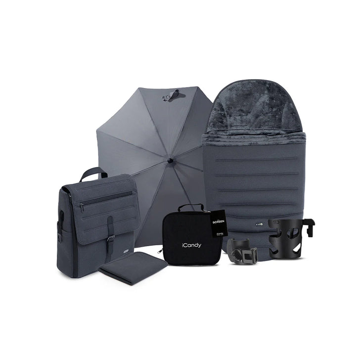 iCandy Peach 8 Complete Bundle - Grey