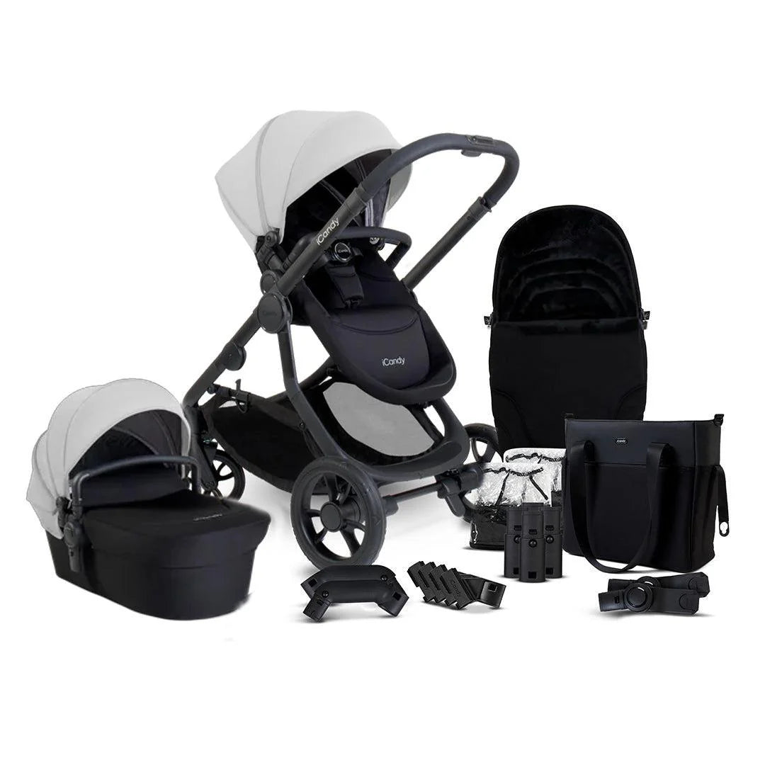 iCandy Orange 4 Pushchair Bundle - Glacier