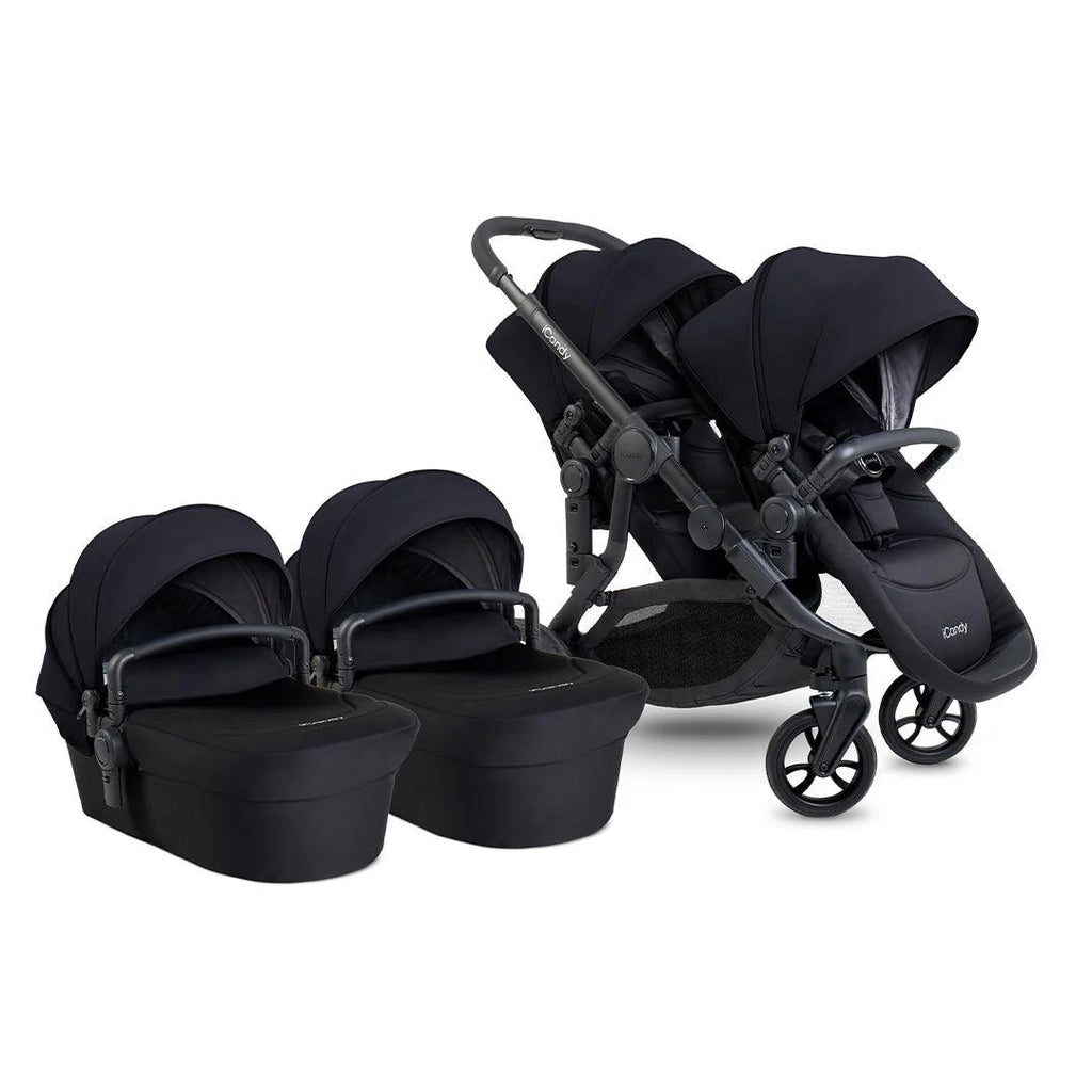 iCandy Orange Twin Pushchair Black Edition – Baby Nest