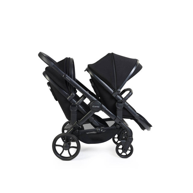 iCandy Peach 8 Double Pushchair - Black