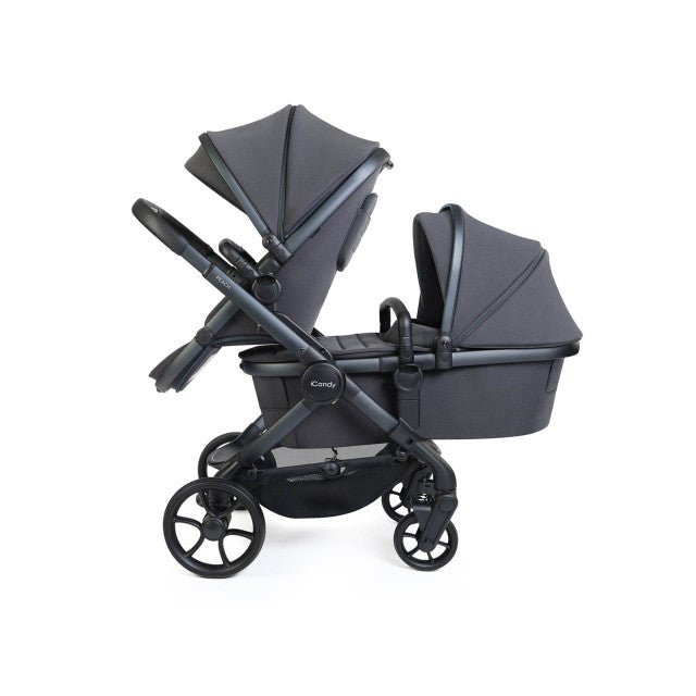 iCandy Peach 8 Double Pushchair - Grey