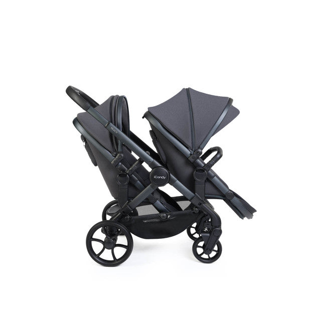 iCandy Peach 8 Double Pushchair - Grey