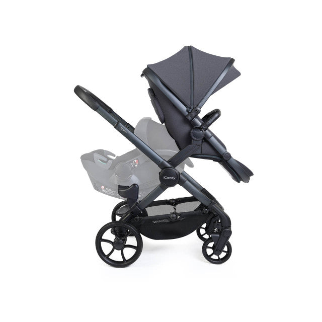 iCandy Peach 8 Double Pushchair - Grey