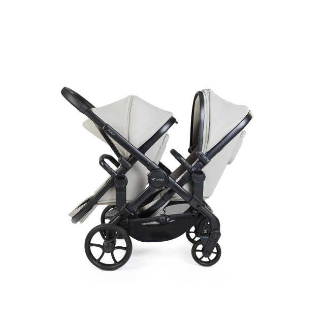 iCandy Peach 8 Double Pushchair - Taupe