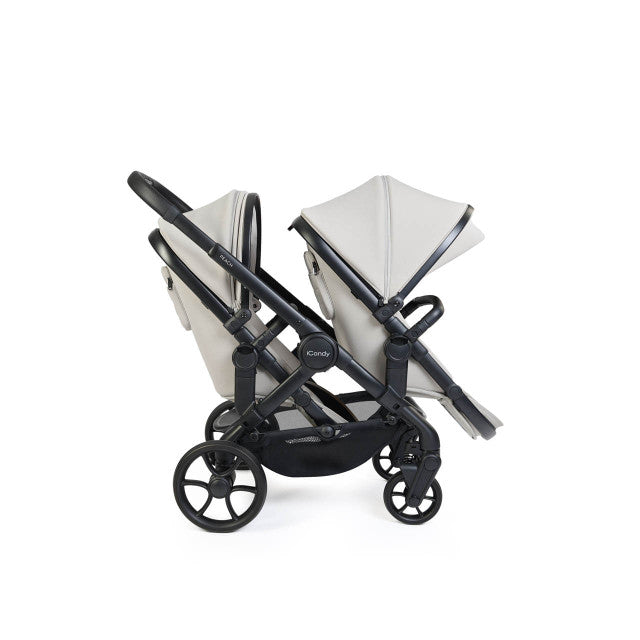 iCandy Peach 8 Double Pushchair - Taupe