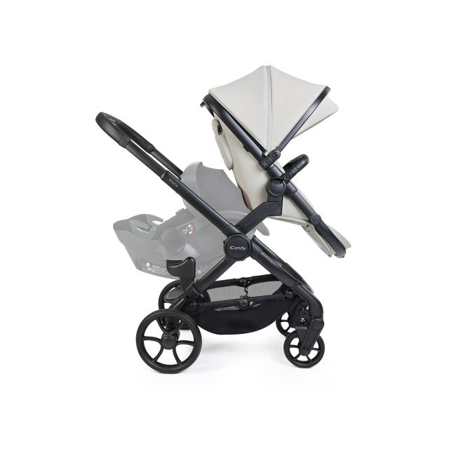 iCandy Peach 8 Double Pushchair - Taupe