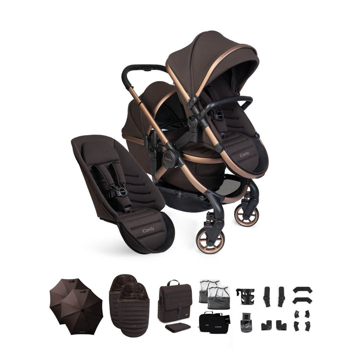 iCandy Peach 8 Editions Double Complete Bundle - Pecan