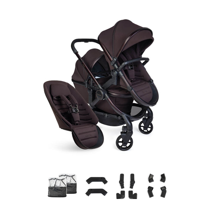 iCandy Peach 8 Editions Double Pushchair - Coffee Bean