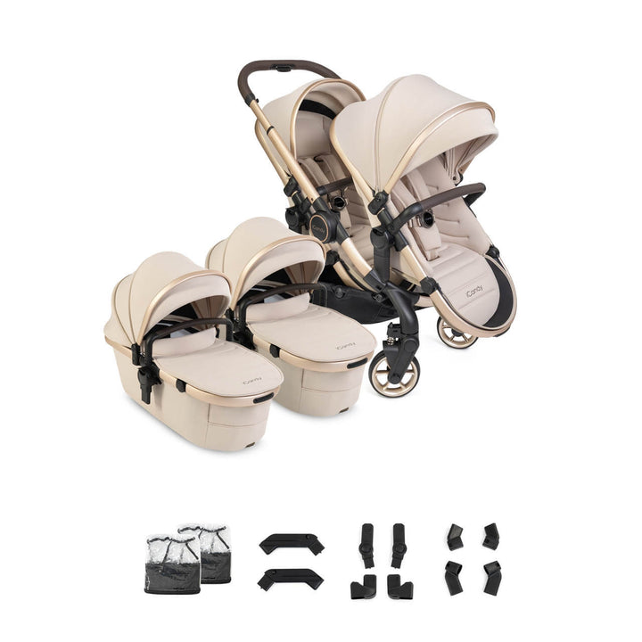 iCandy Peach 8 Editions Twin Pushchair - Biscotti
