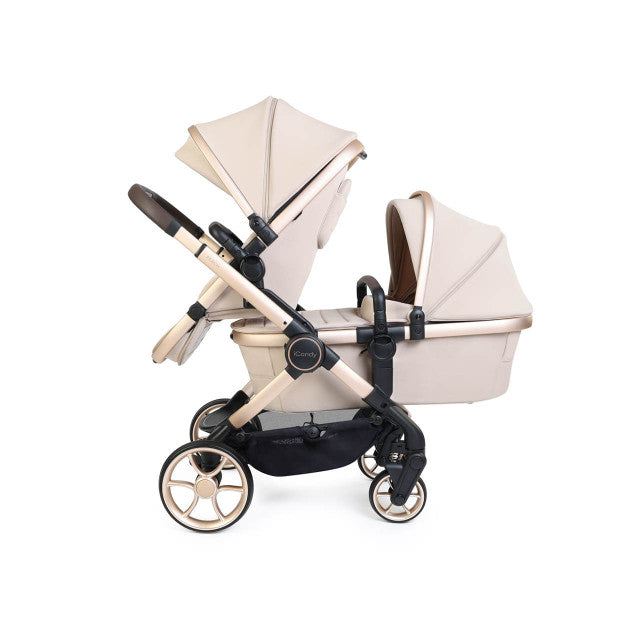 iCandy Peach 8 Editions Twin Pushchair - Biscotti