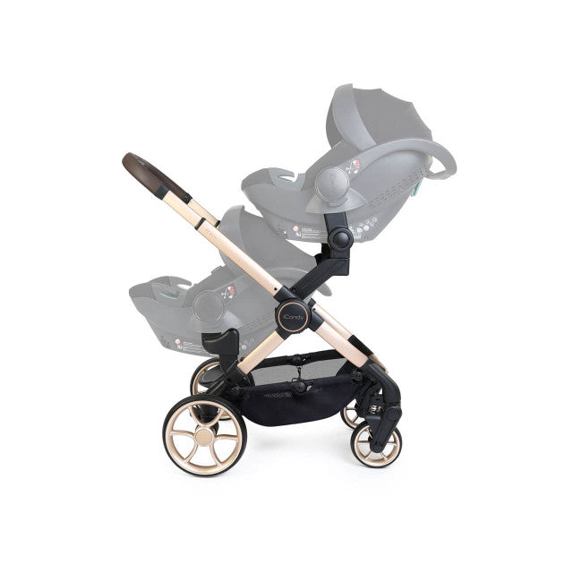 iCandy Peach 8 Editions Twin Pushchair - Biscotti