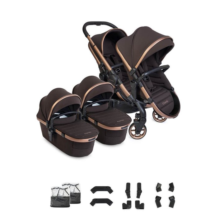 iCandy Peach 8 Editions Twin Pushchair - Pecan