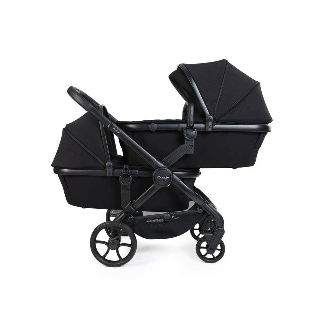 iCandy Peach 8 Twin Pushchair - Black