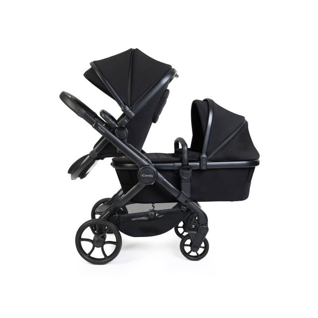 iCandy Peach 8 Twin Pushchair - Black