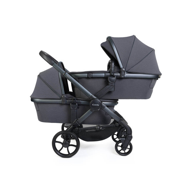 iCandy Peach 8 Twin Pushchair - Grey
