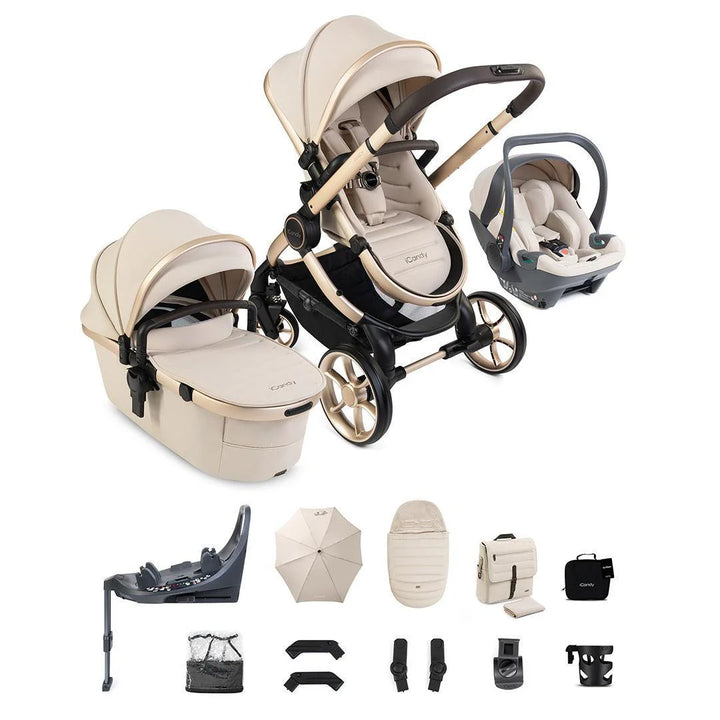 iCandy Peach 8 Editions Complete Bundle with Cocoon 360 and Base - Biscotti