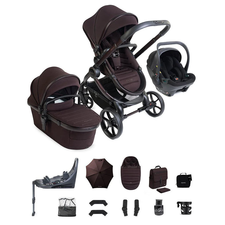 iCandy Peach 8 Editions Complete Bundle with Cocoon 360 and Base - Coffee Bean
